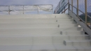poliurea a spruzzo per rivestimento tribune stadio loc. Garda -Vr-